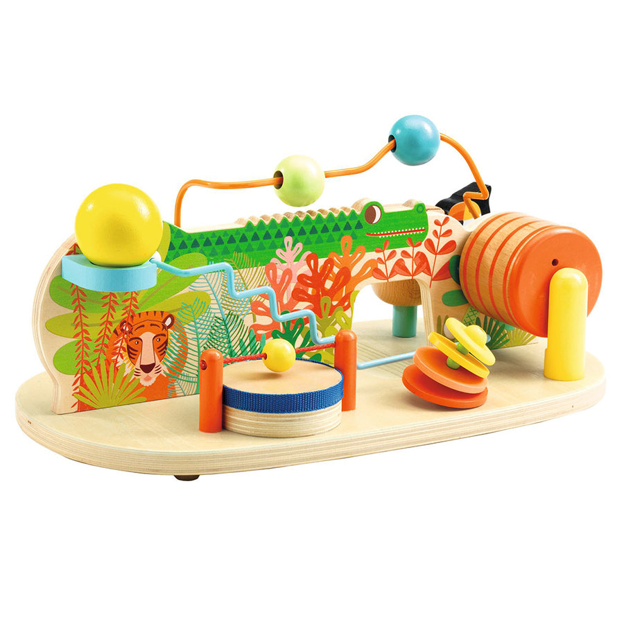 Djeco Wooden Fine Motor Toy with Sounds 