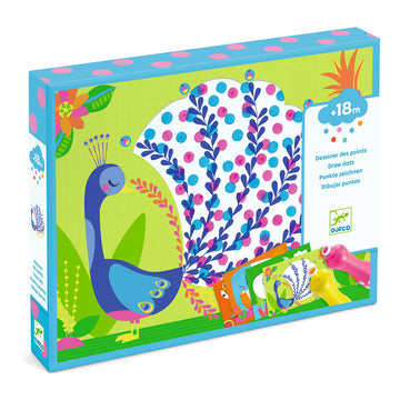Djeco Painting with Foam Tip Markers 