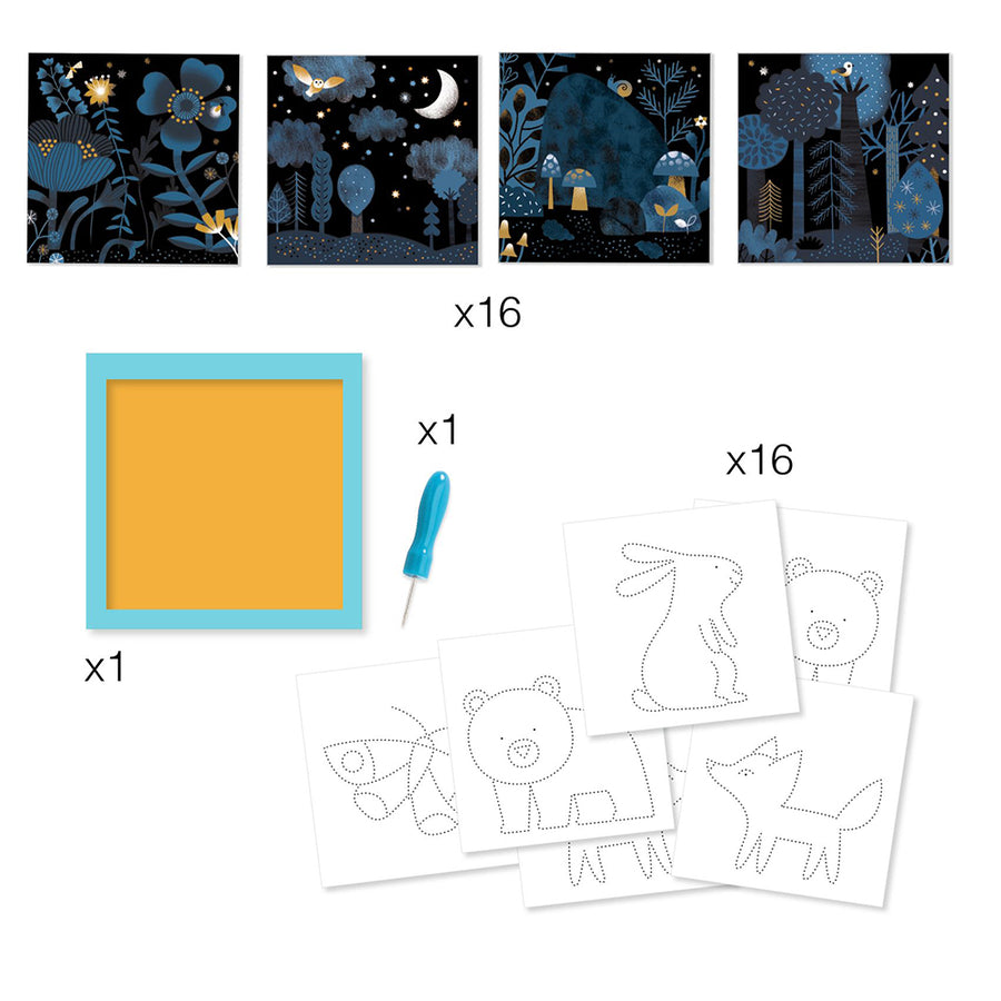 Hole Punching Image Creations