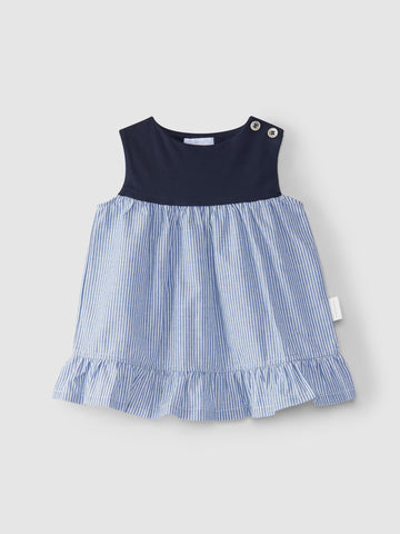 Laranjinha Navy Dress