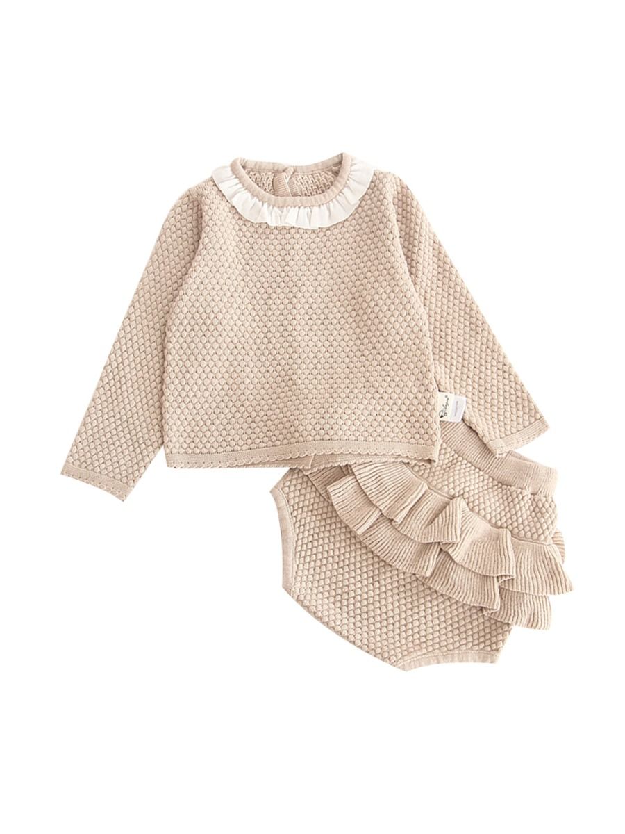 Little Almond Knitted Set