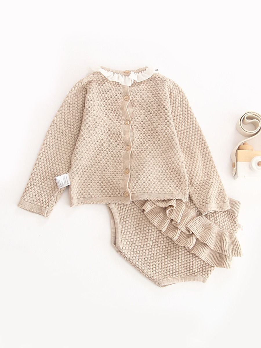 Little Almond Knitted Set