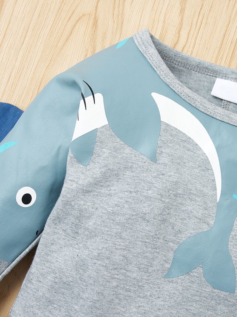 Shark Fin Pyjamas Set