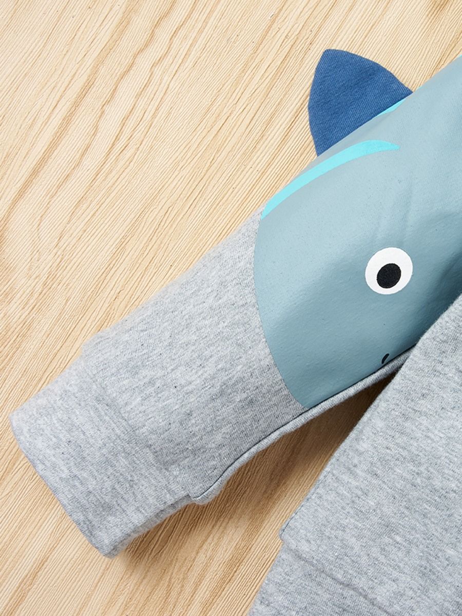 Shark Fin Pyjamas Set