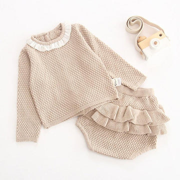 Little Almond Knitted Set