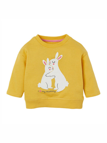 Bunny mummy yellow top