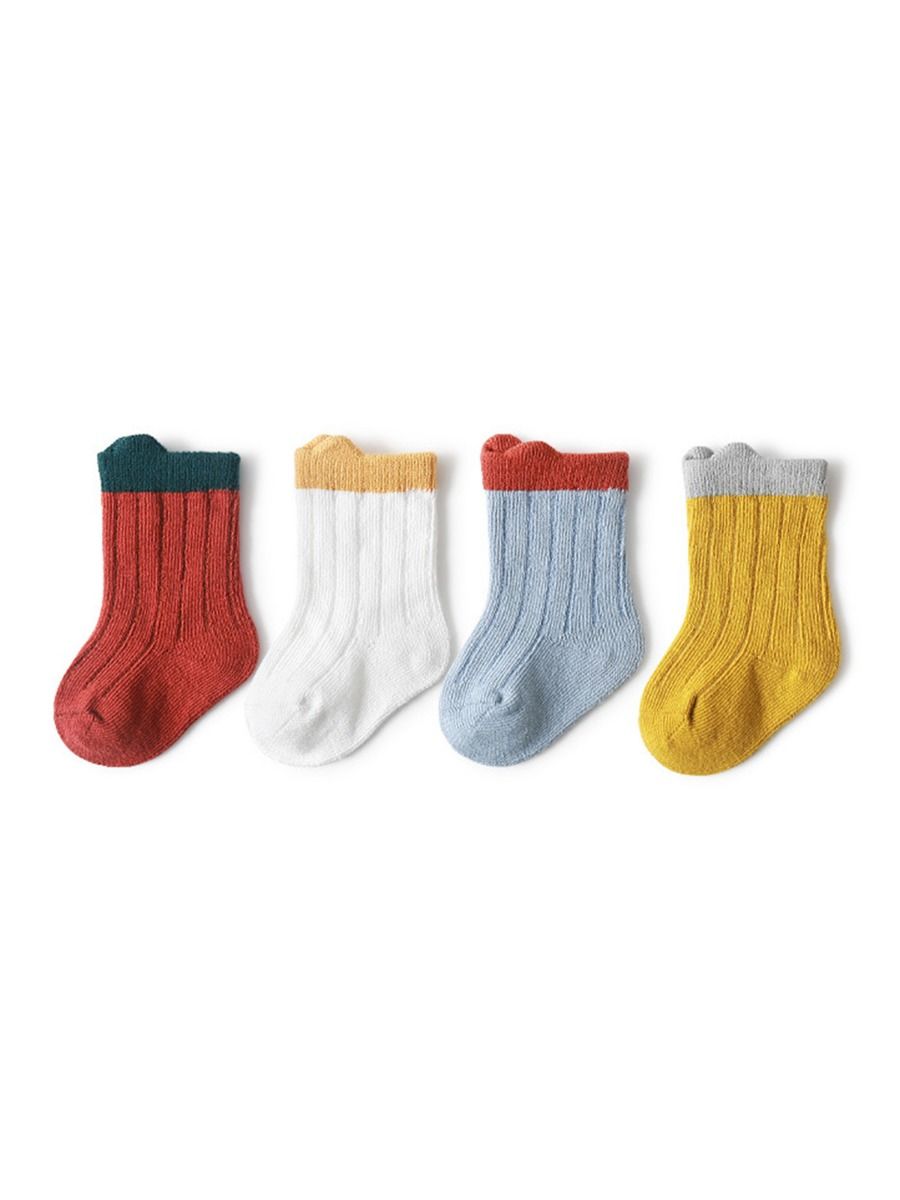 Colourful baby socks set 